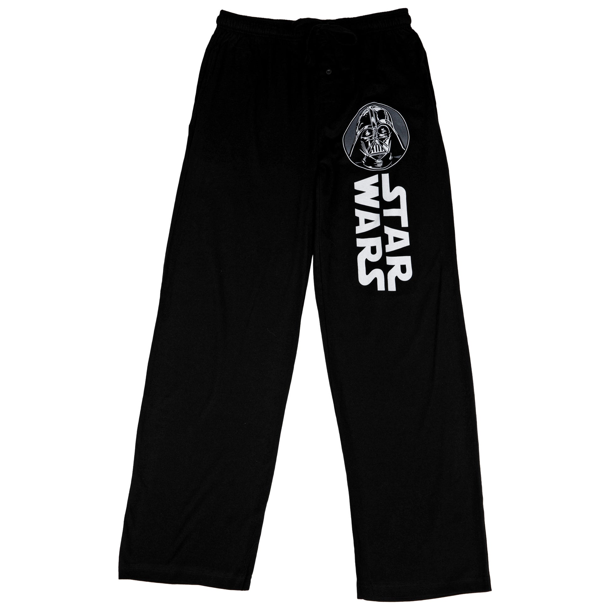 title:Darth Vader Star Wars Title Logo Pajama Pants;color:Black