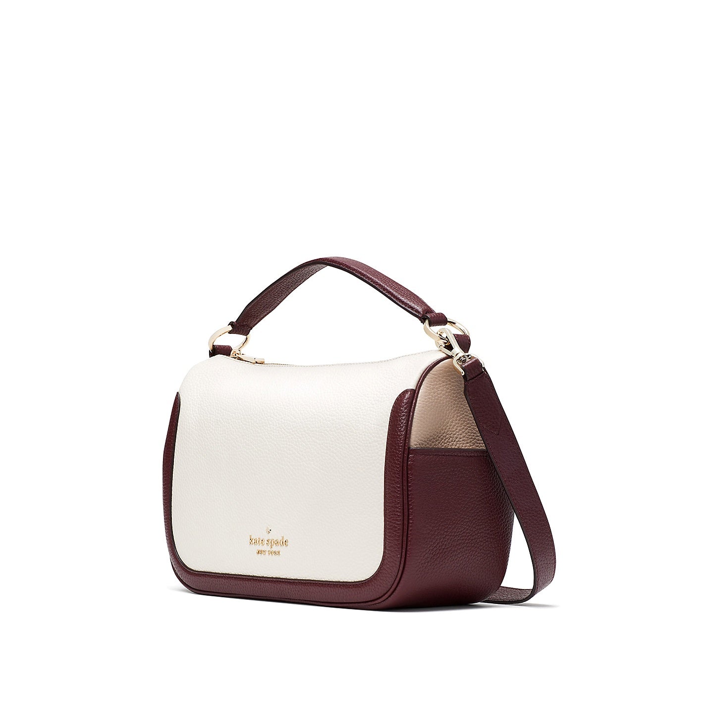 title:Kate Spade Women's Pebbled Leather Colorblock Crossbody;color:Multi