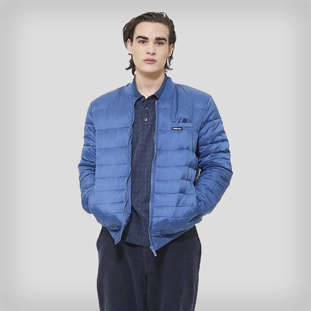 Members Only Men's Solid Puffer Jacket - Ruumur