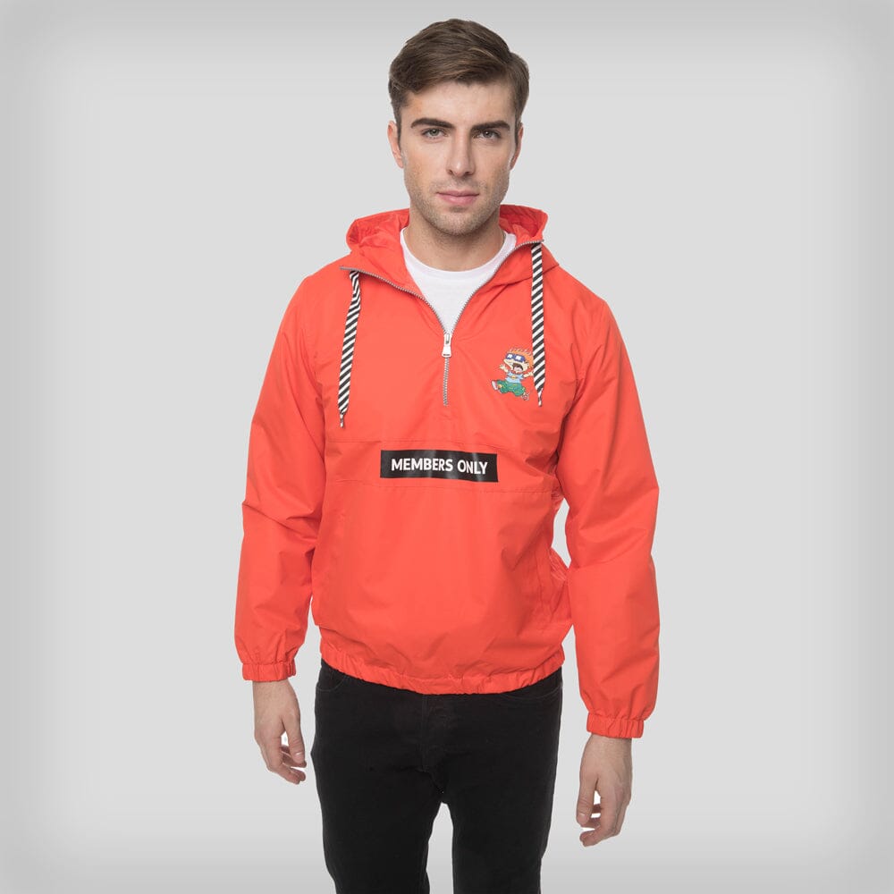Members Only Men's Nickelodeon Collab Popover Jacket Ruumur