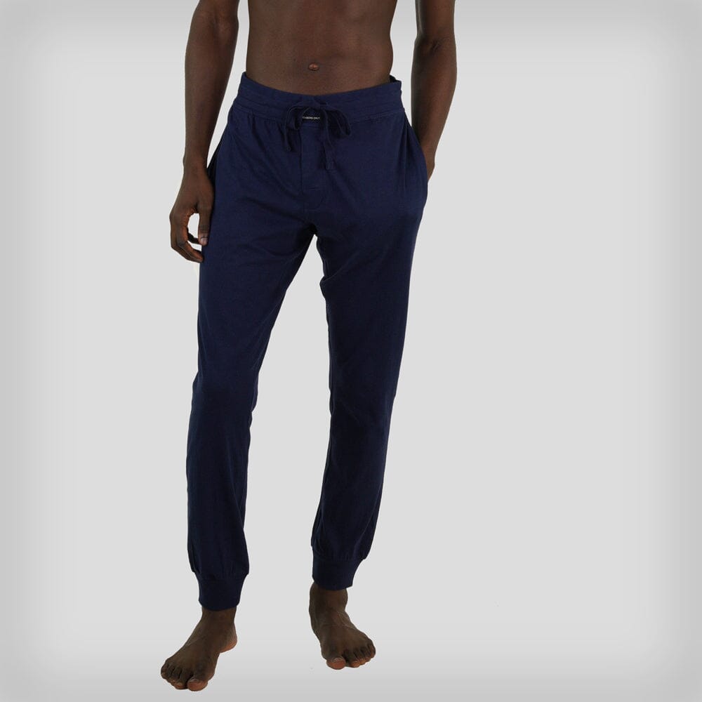 Men’s Jersey Jogger Lounge Pants - Navy Men's Sleep Pant Members Only NAVY SMALL 