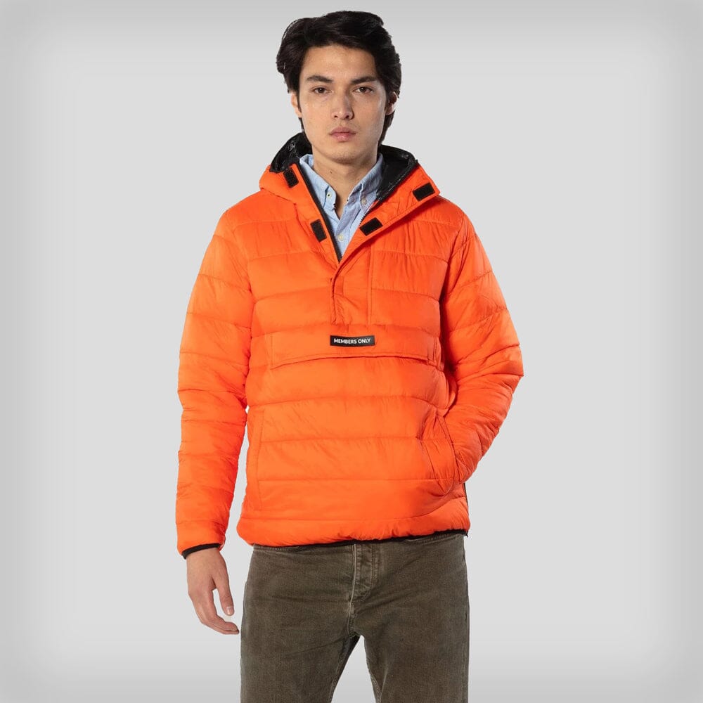 Members Only Men's Popover Puffer Jacket - Ruumur