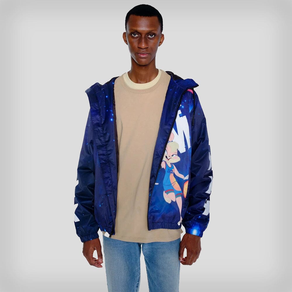 Members Only Men's Space Jam Galaxy Midweight Jacket - Ruumur