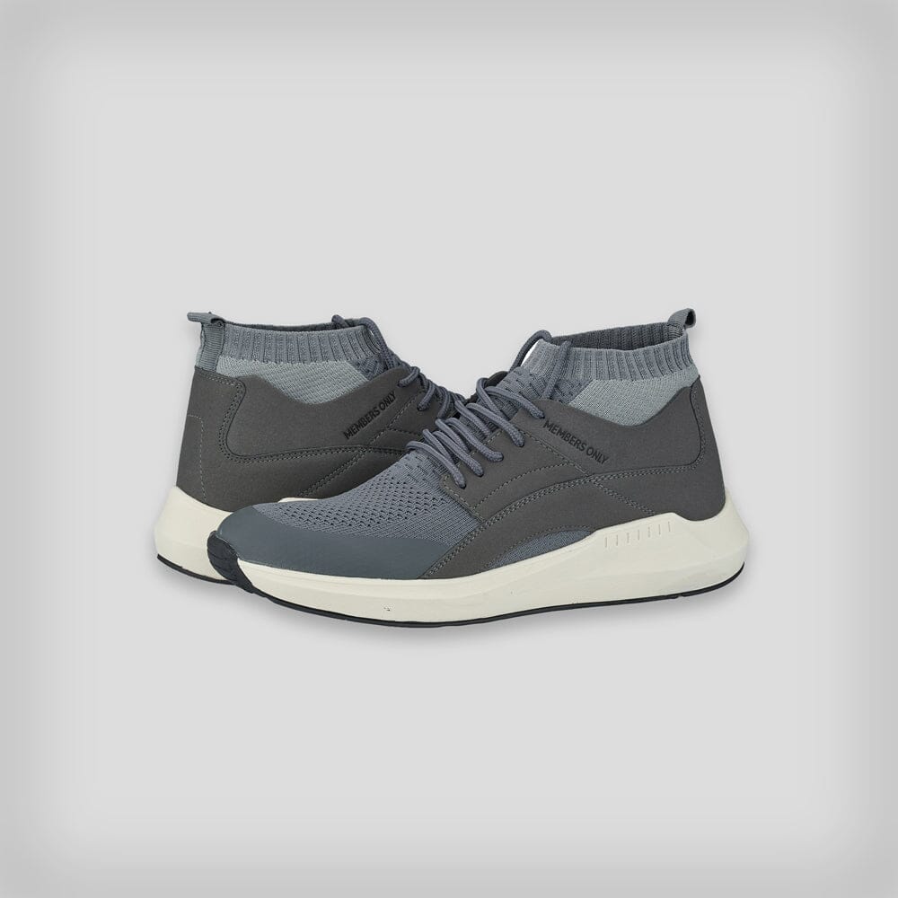 Members Only Men's Knit Sock Mesh Fashion Sneaker - Ruumur