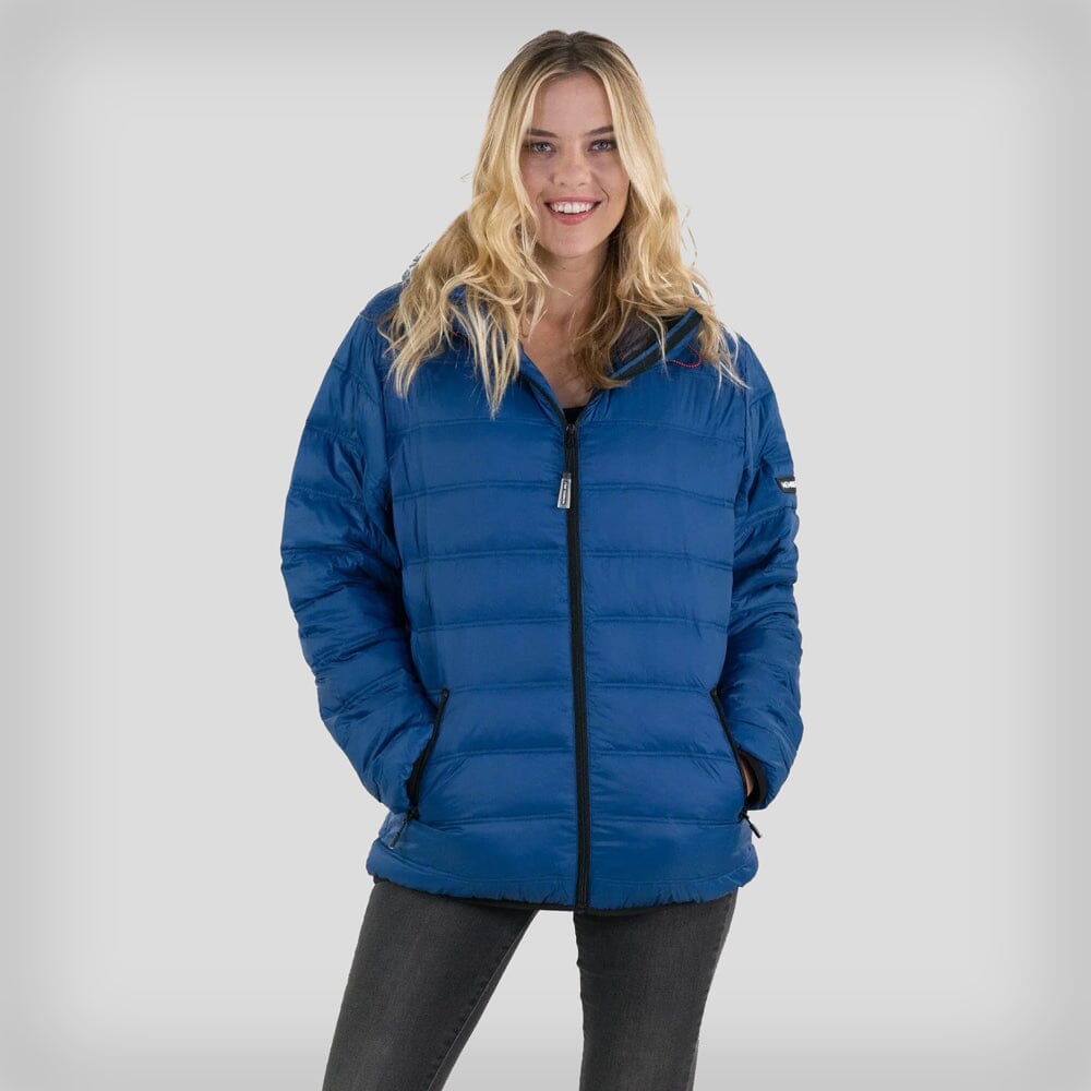 Members Only Women's Zip Front Puffer Oversized Jacket - Ruumur