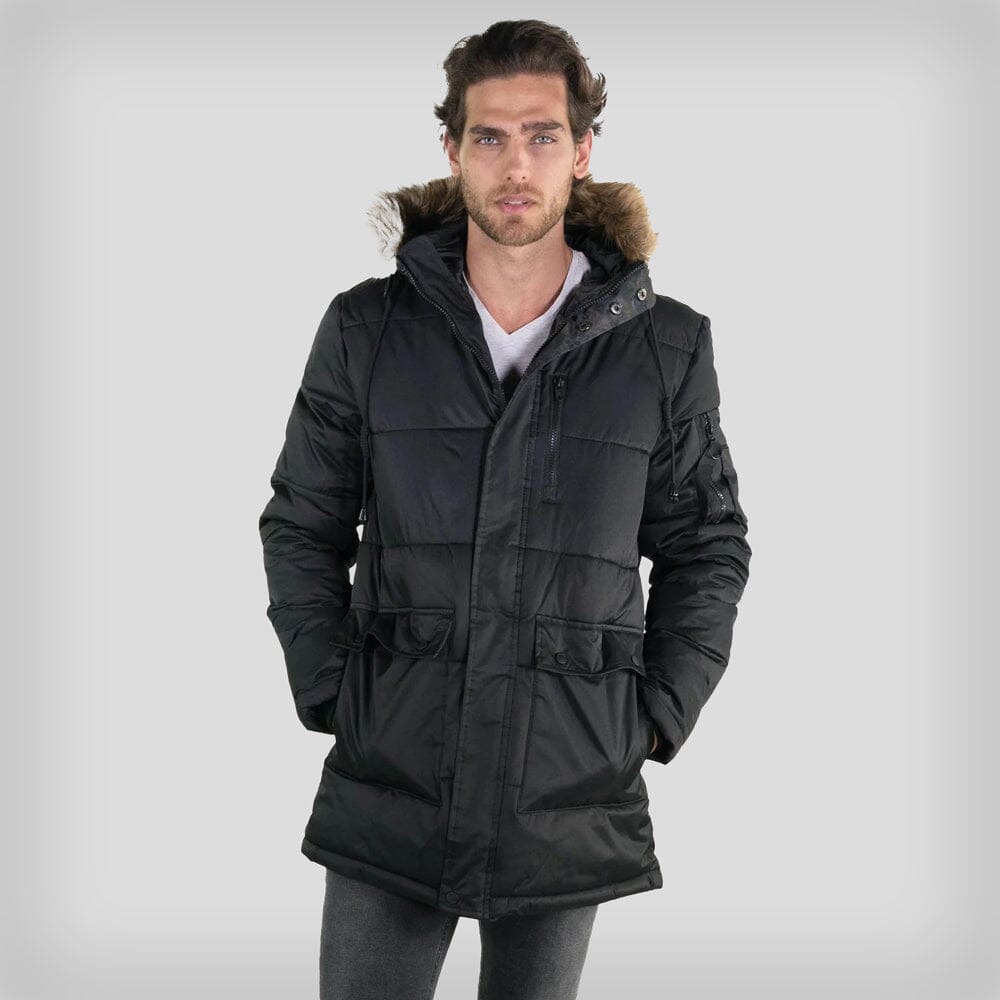 Members Only Men's Snorkel Puffer Jacket - Ruumur