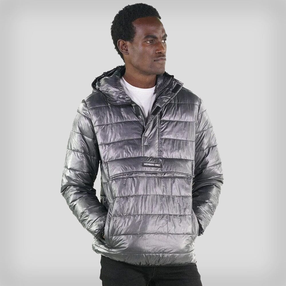 Members Only Men's Popover Puffer Jacket - Ruumur