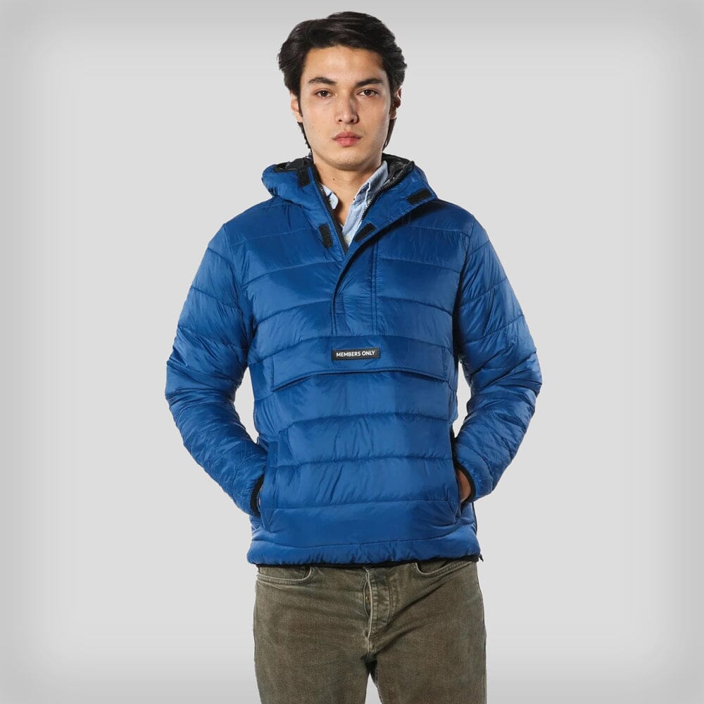 Members Only Men's Popover Puffer Jacket - Ruumur