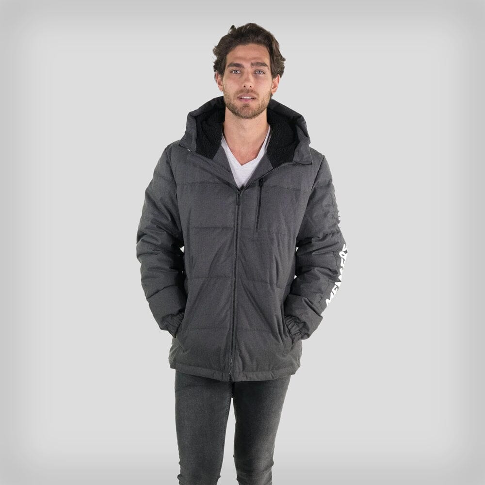 Members Only Men's Twill Block Puffer Jacket - Ruumur