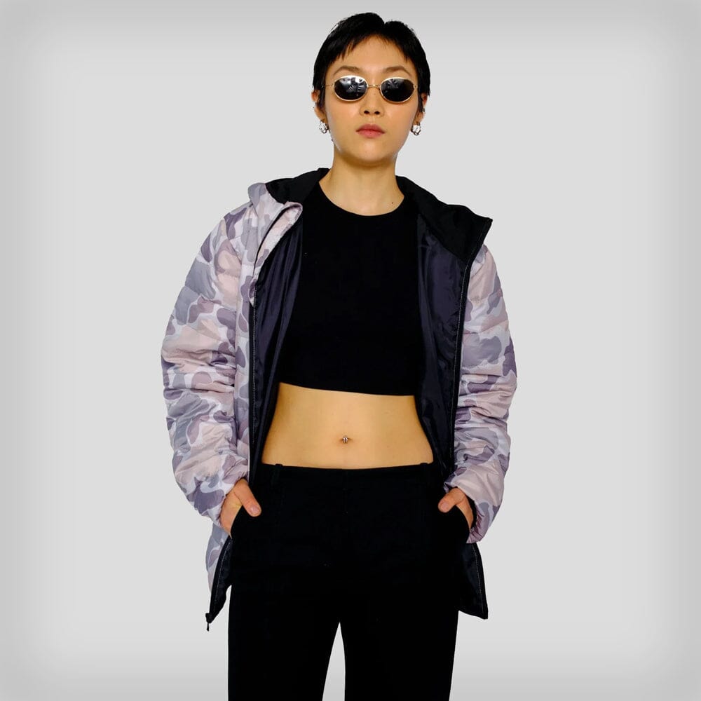 Members Only Women's Solid Packable Oversized Jacket - Ruumur