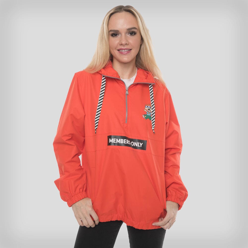 Members Only Women's Nickelodeon Collab Popover Oversized Jacket - Ruumur