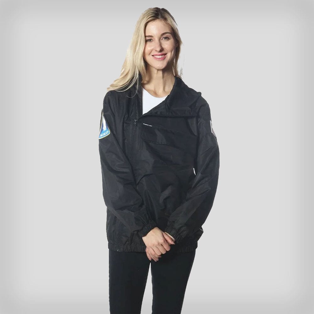 Members Only Women's Asymmetrical Windbreaker Oversized Jacket - Ruumur