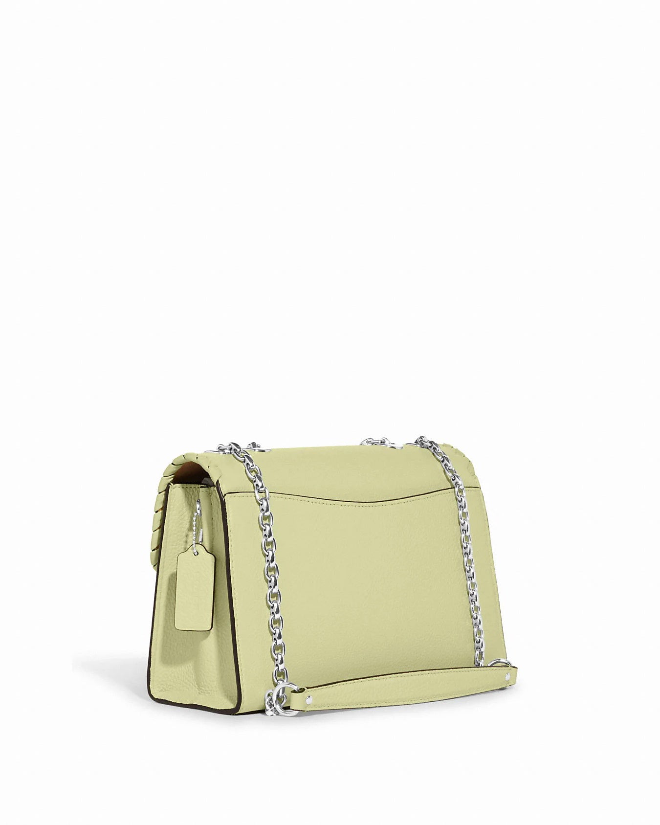 title:Coach Women's Lane Shoulder Bag With Whipstitch;color:Pale Lime