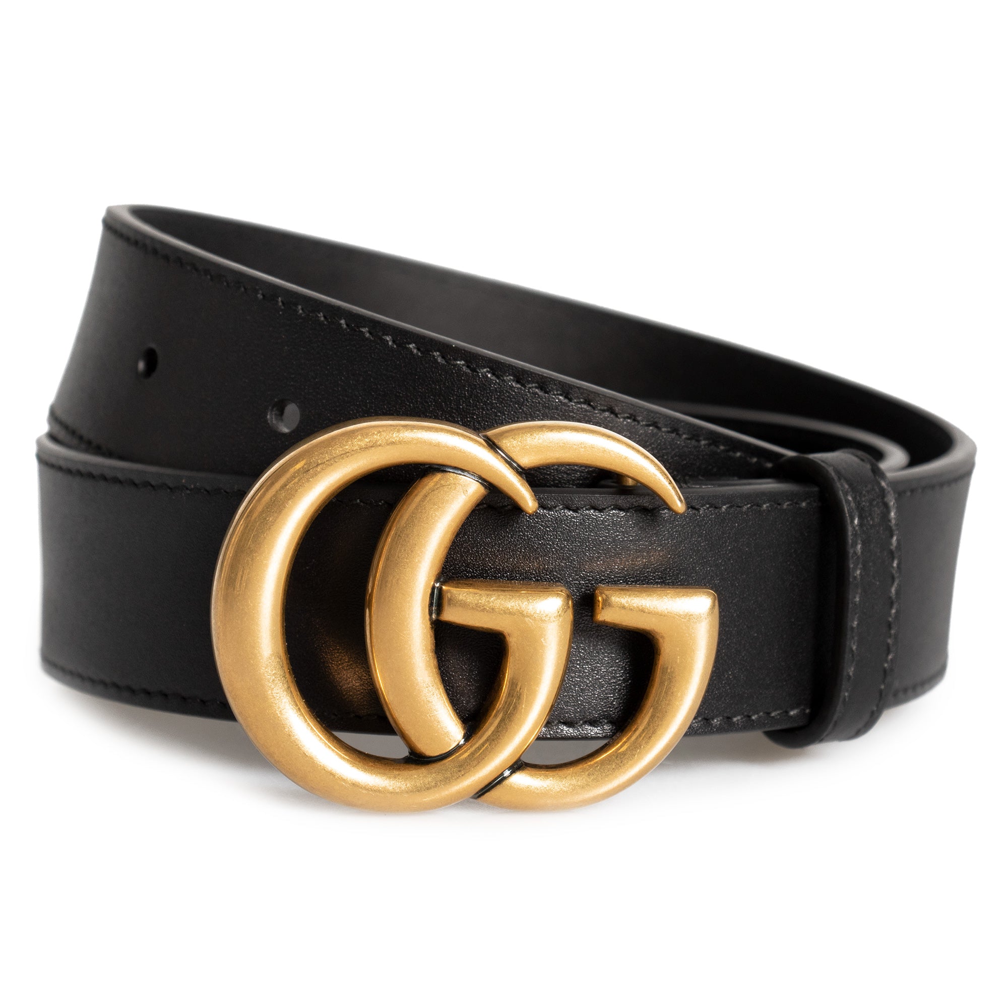 Gucci Belt Double GG Buckle Leather– Ruumur