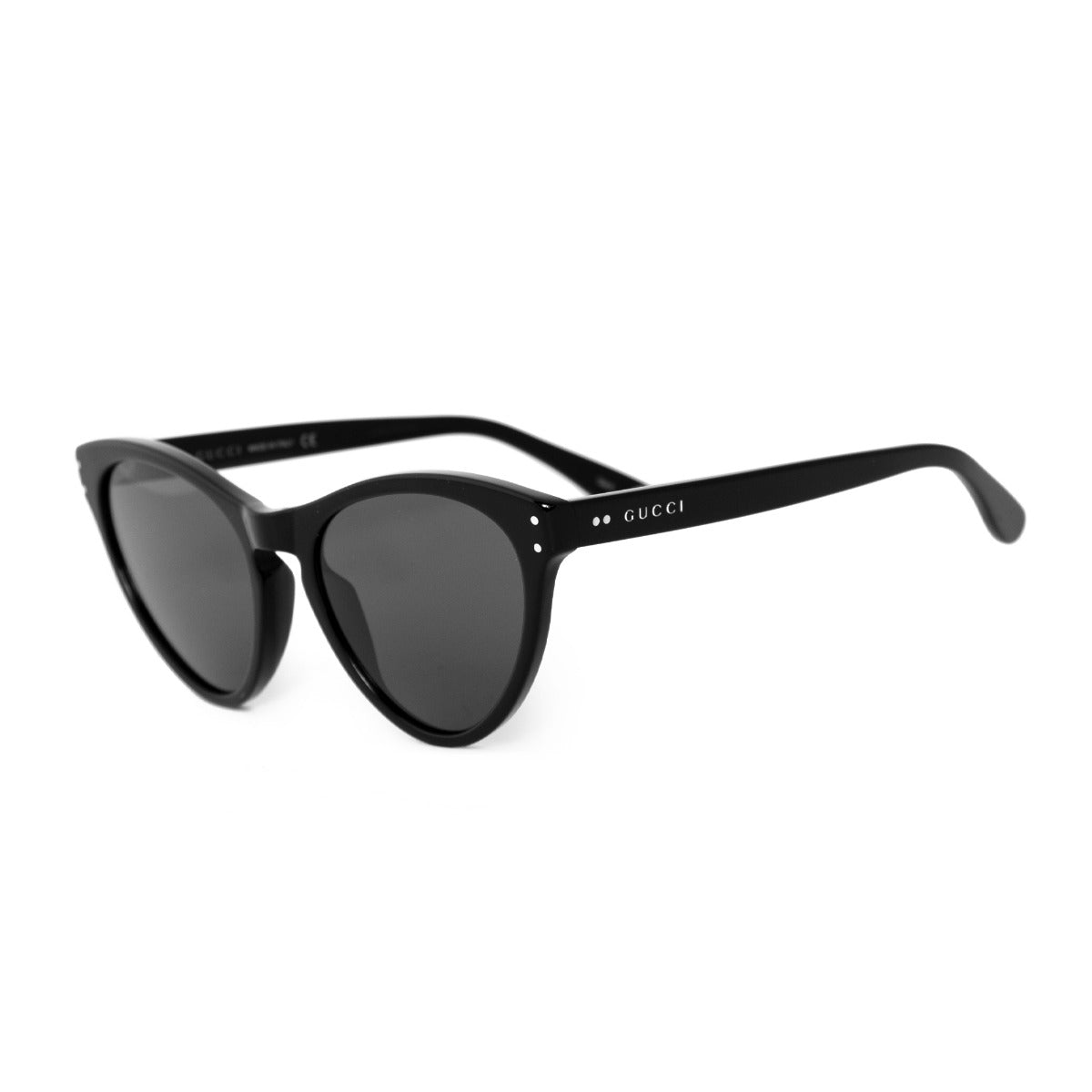 title:Gucci Cat Eye Sunglasses GG0569S 001 54;color:Black