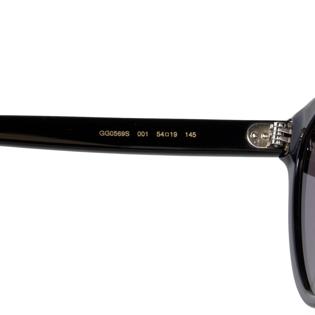 title:Gucci Cat Eye Sunglasses GG0569S 001 54;color:Black