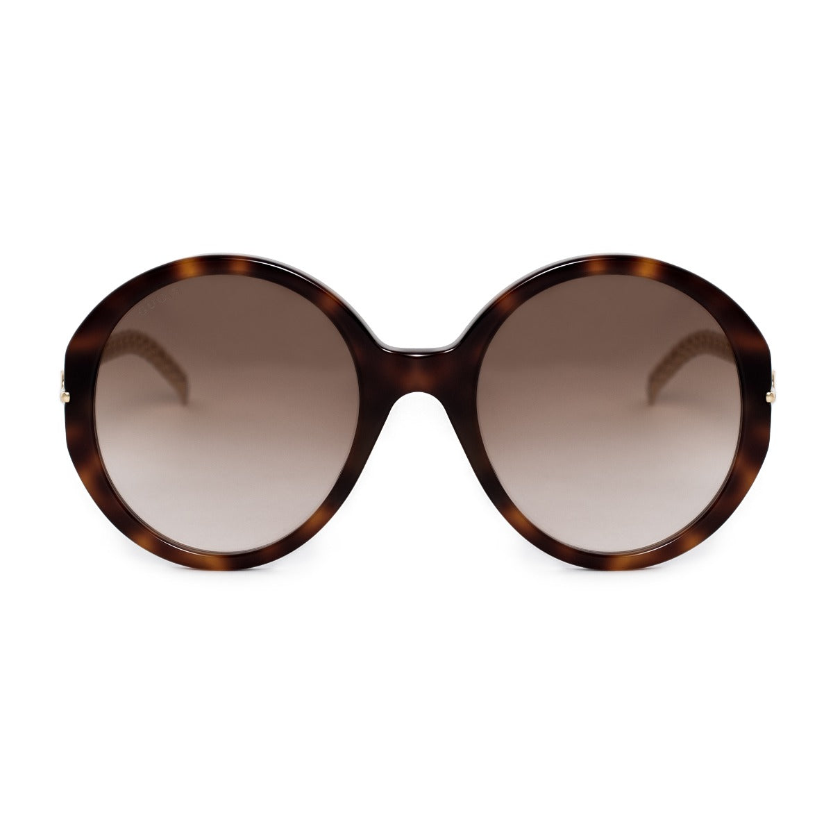 title:Gucci Round Sunglasses GG0726S 002 56;color:Brown