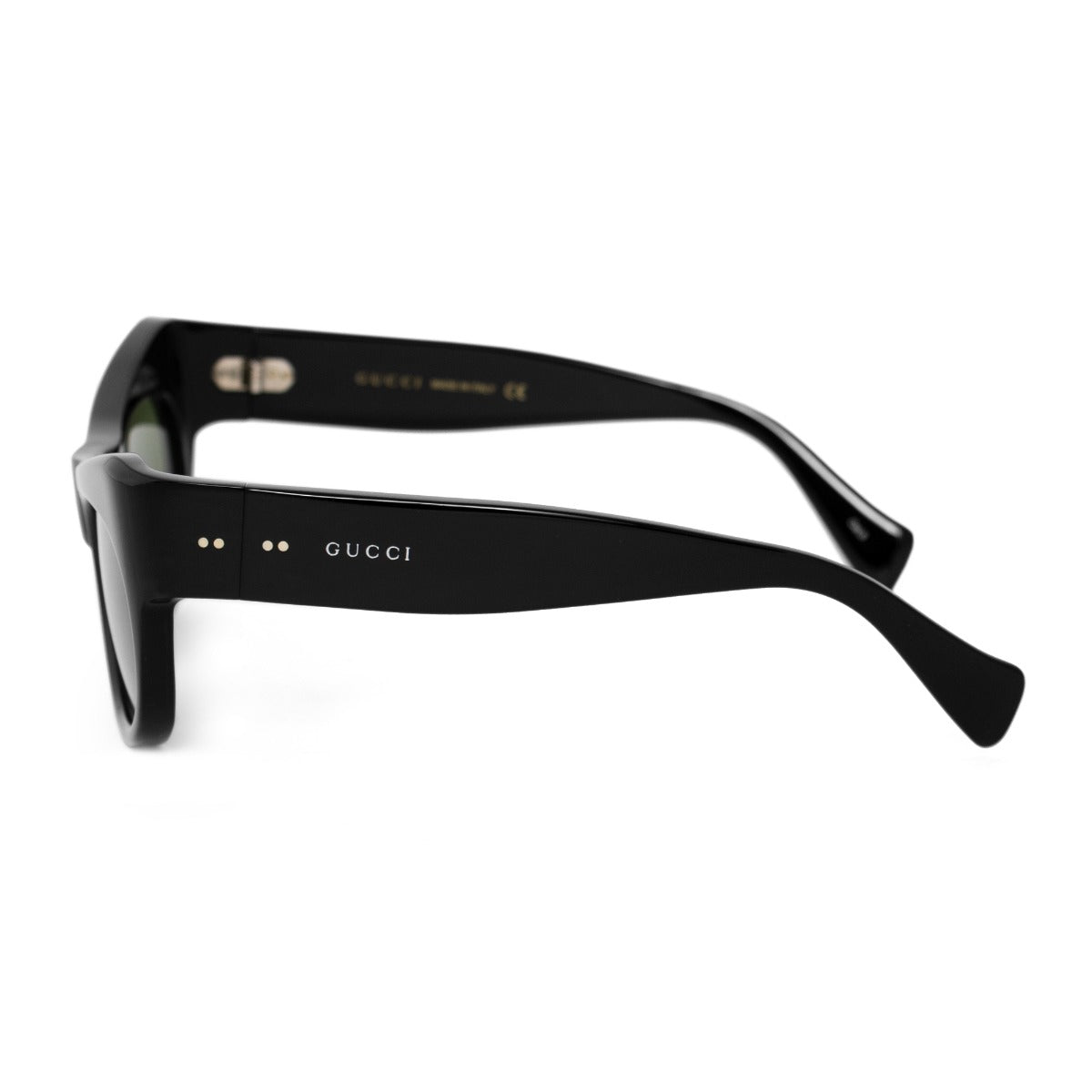 title:Gucci Rectangular Sunglasses GG0870S 001 54;color:Black