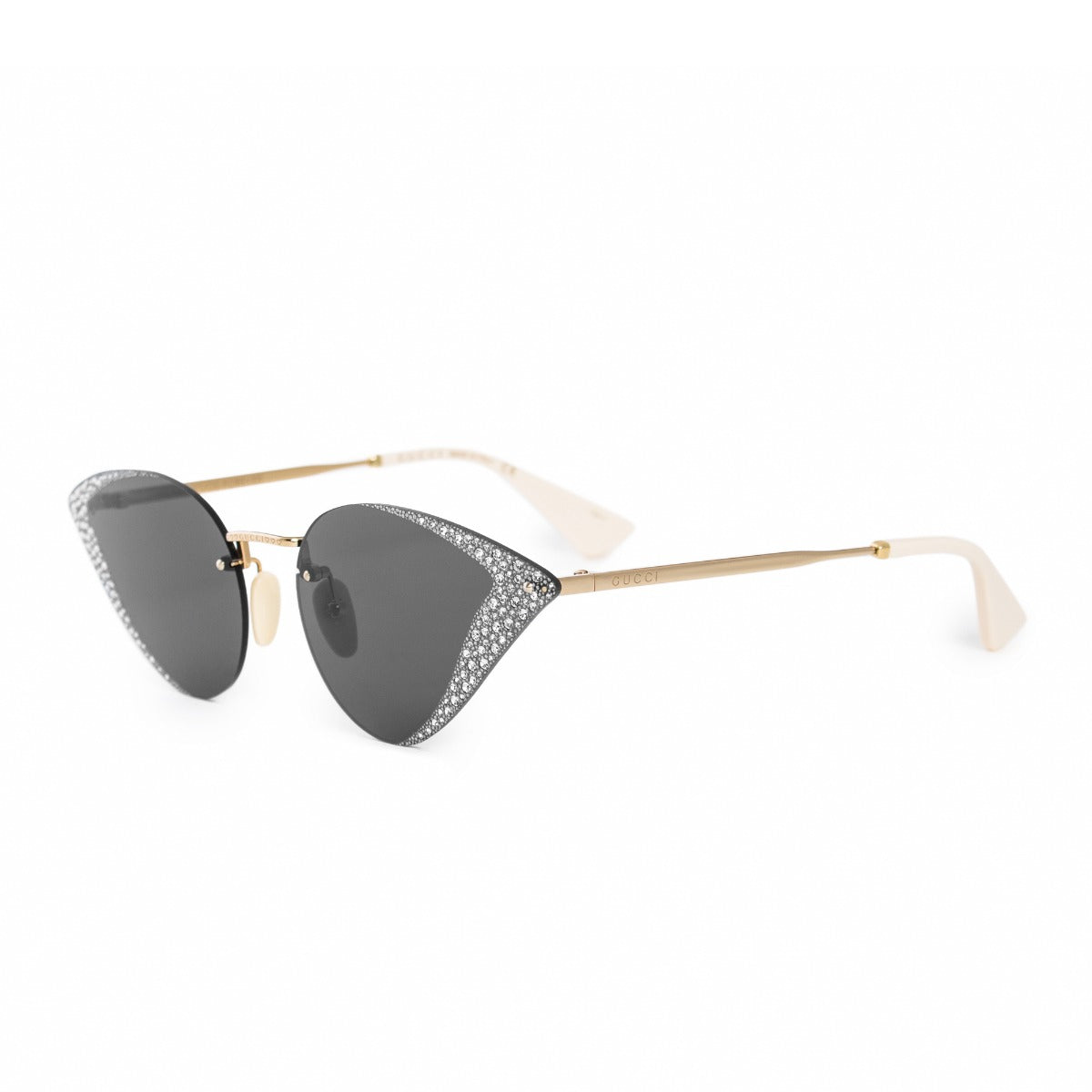 title:Gucci Cat Eye Sunglasses GG0898S 001 64;color:Gold