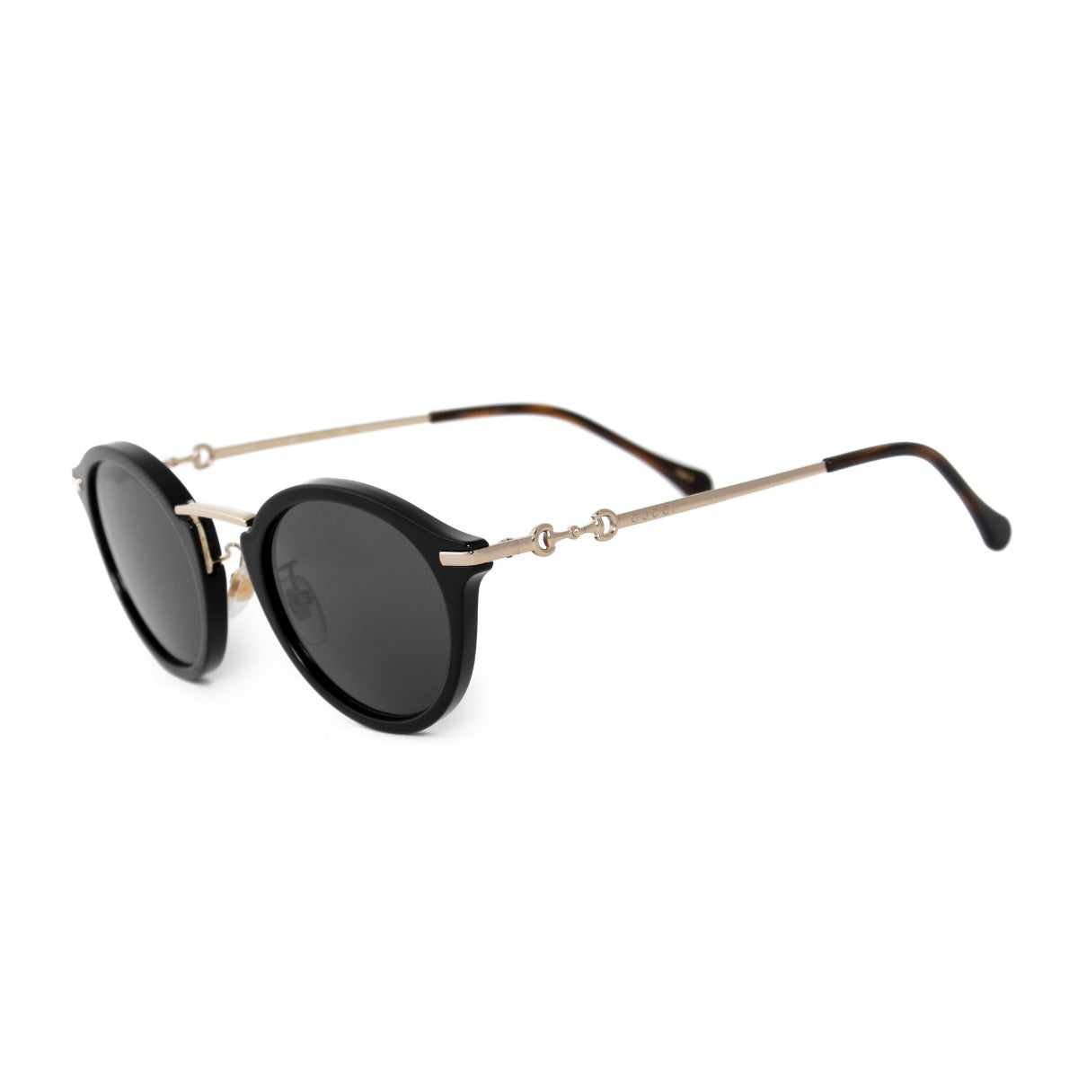 title:Gucci Round Sunglasses GG0917S 001 50;color:Black