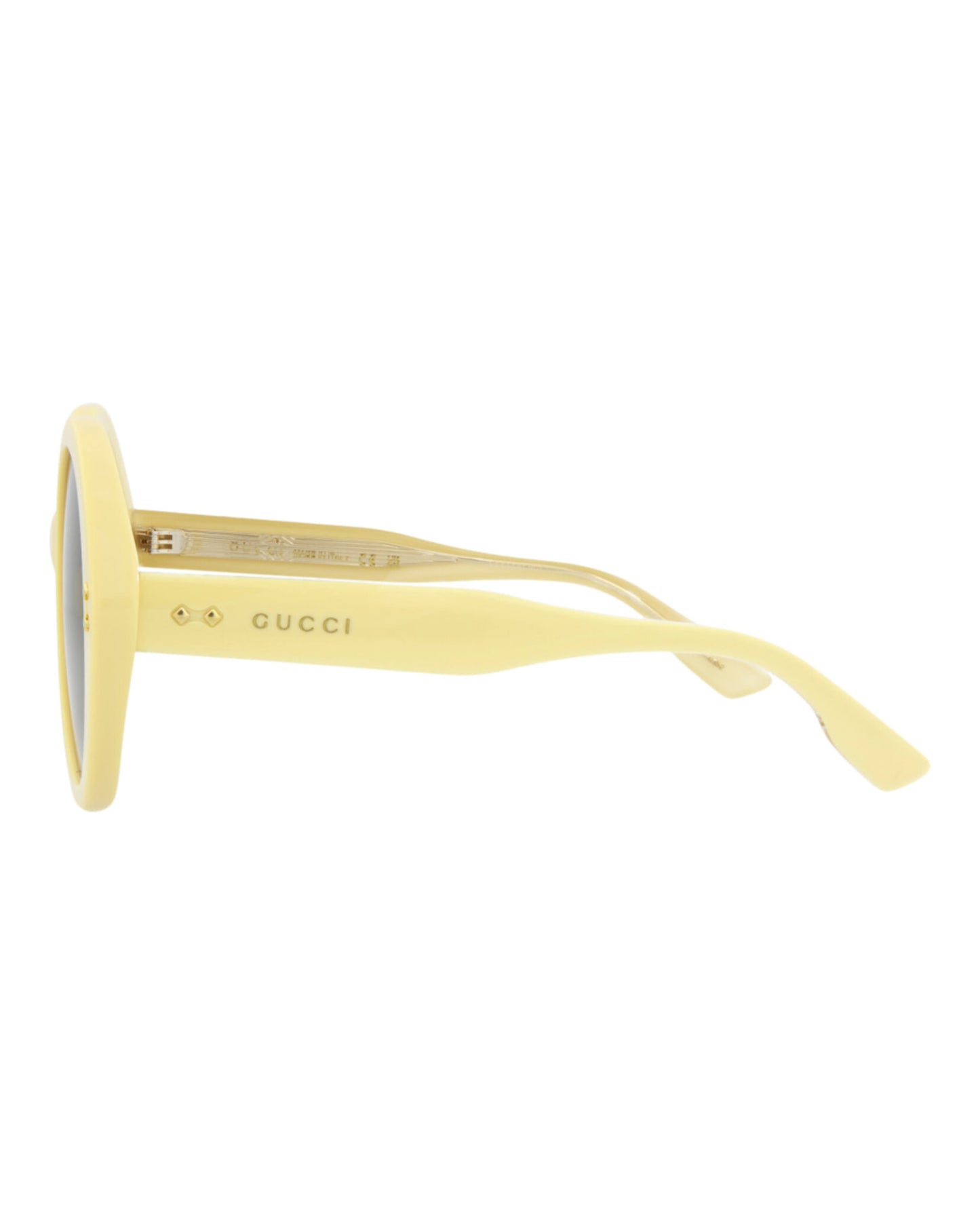 title:Gucci Women's GG1081S-30012874004 Novelty Sunglasses;color:Yellow Yellow Brown