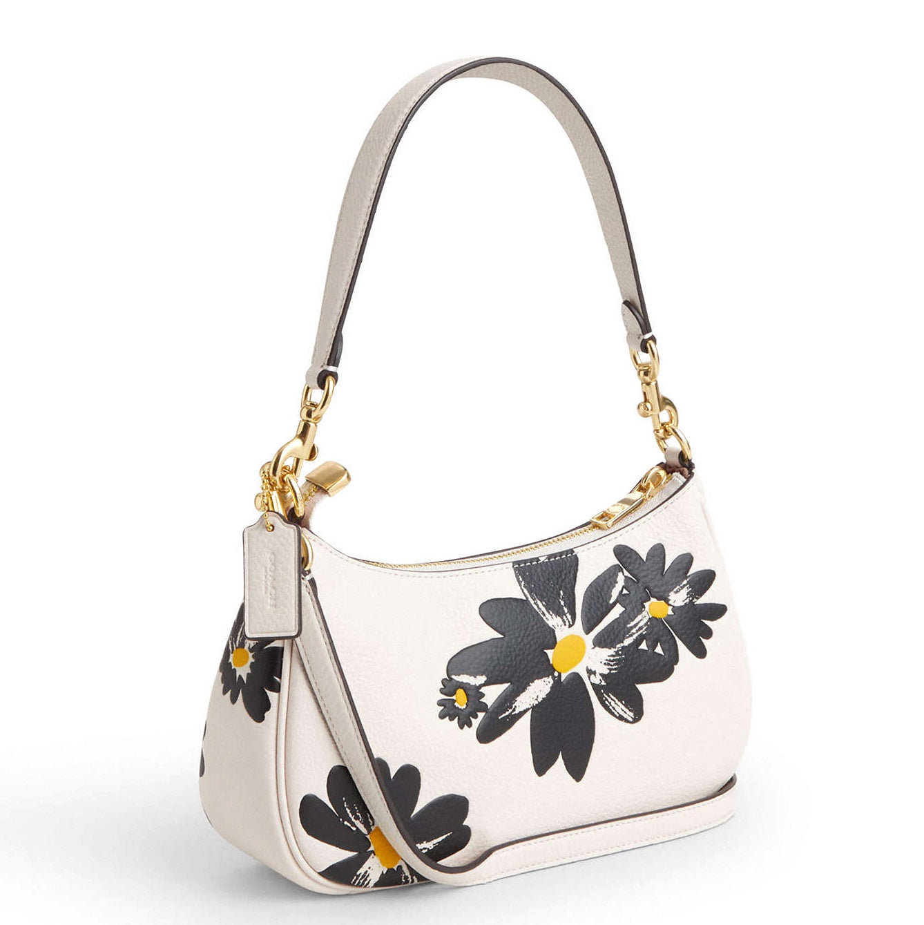 title:Coach Women's Teri Shoulder Bag With Floral Print;color:Chalk Multi