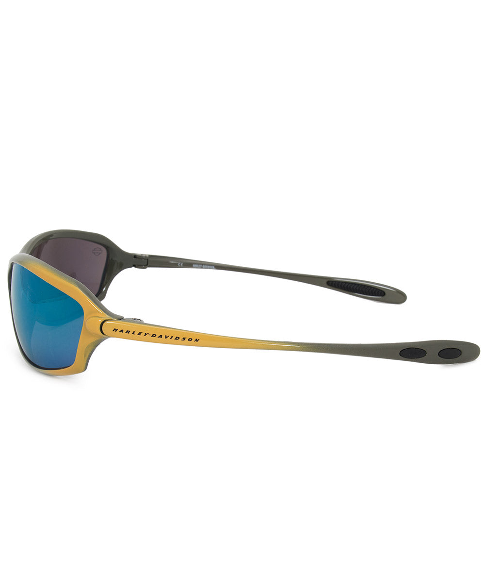 title:Harley Davidson Rectangle Sunglasses HDS0614 GRY 3F 66;color:Gray