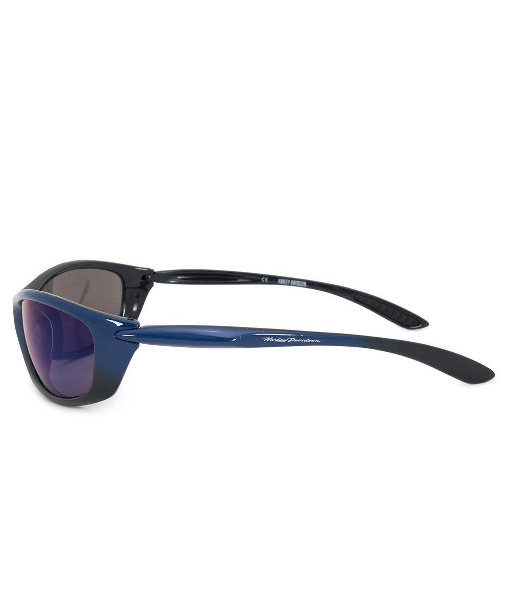title:Harley Davidson Rectangle Sunglasses HDS0616 BL 3F 62;color:Blue