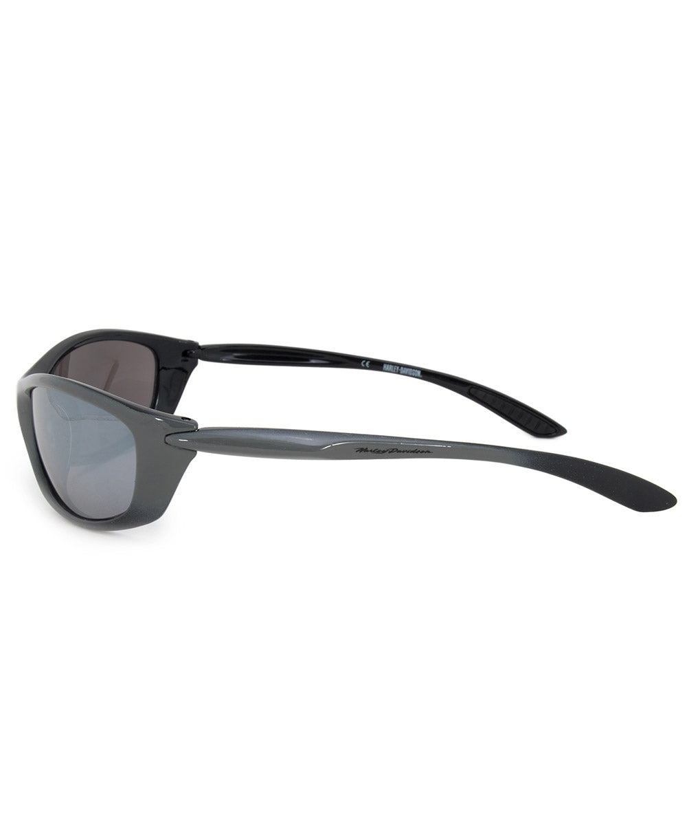 title:Harley Davidson Rectangle Sunglasses HDS0616 GRY 3F 62;color:Gray