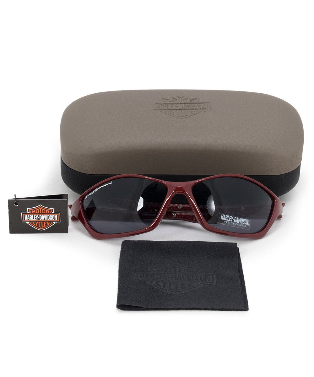 title:Harley Davidson Sport Sunglasses HDS5023 RD 3 63;color:Red