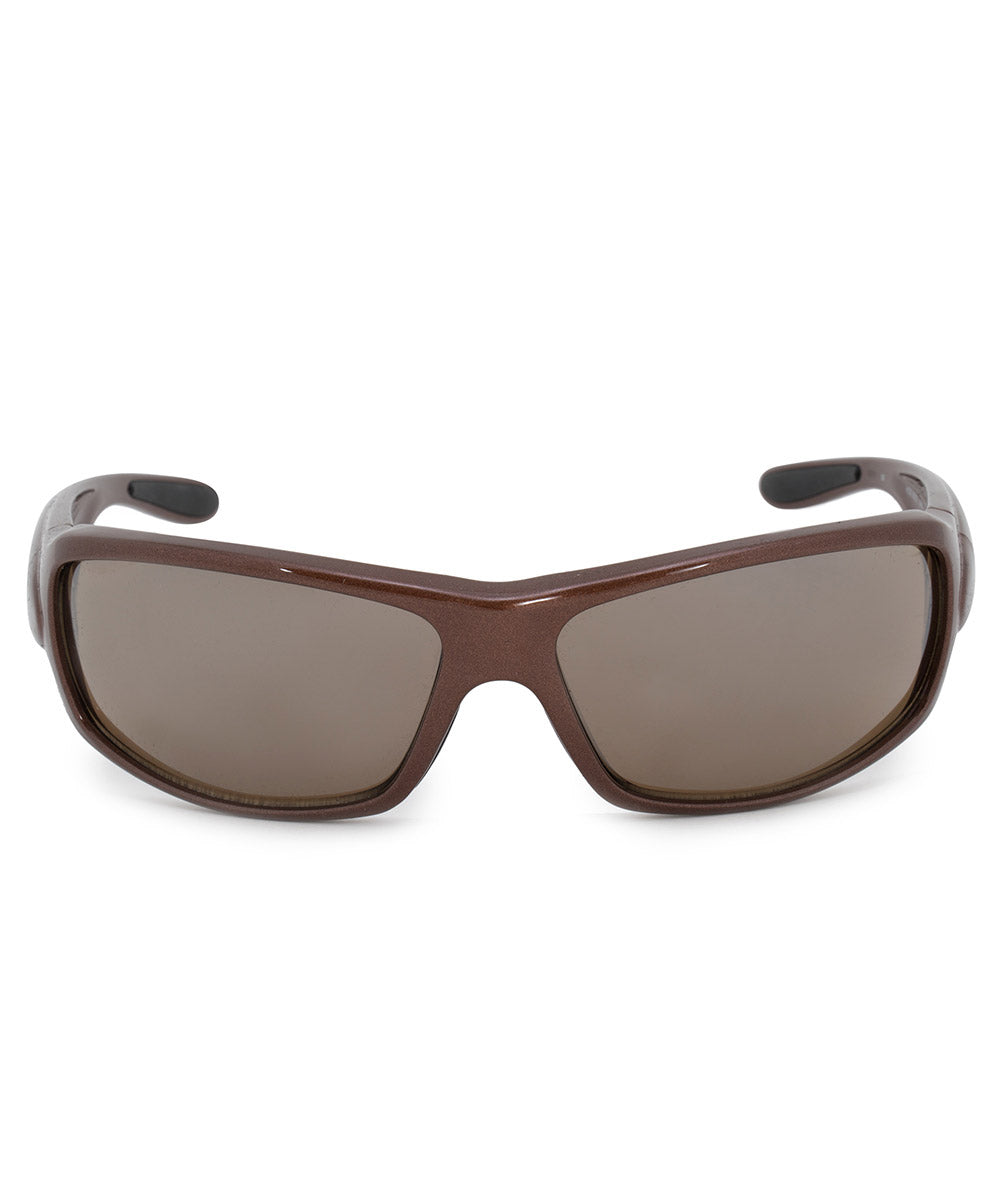 title:Harley Davidson Rectangle Sunglasses HDS8001 BRN 1F 63;color:Brown