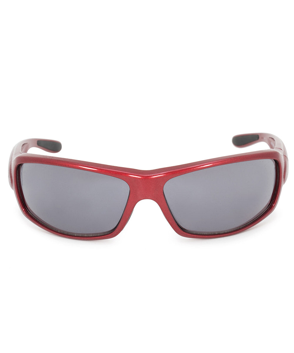 title:Harley Davidson Rectangle Sunglasses HDS8002 RD 3F 63;color:Red