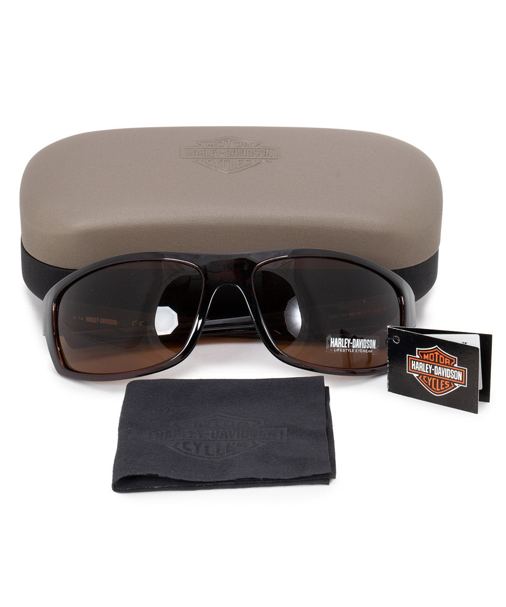 title:Harley Davidson Sport Sunglasses HDV0115 48E 66;color:Brown