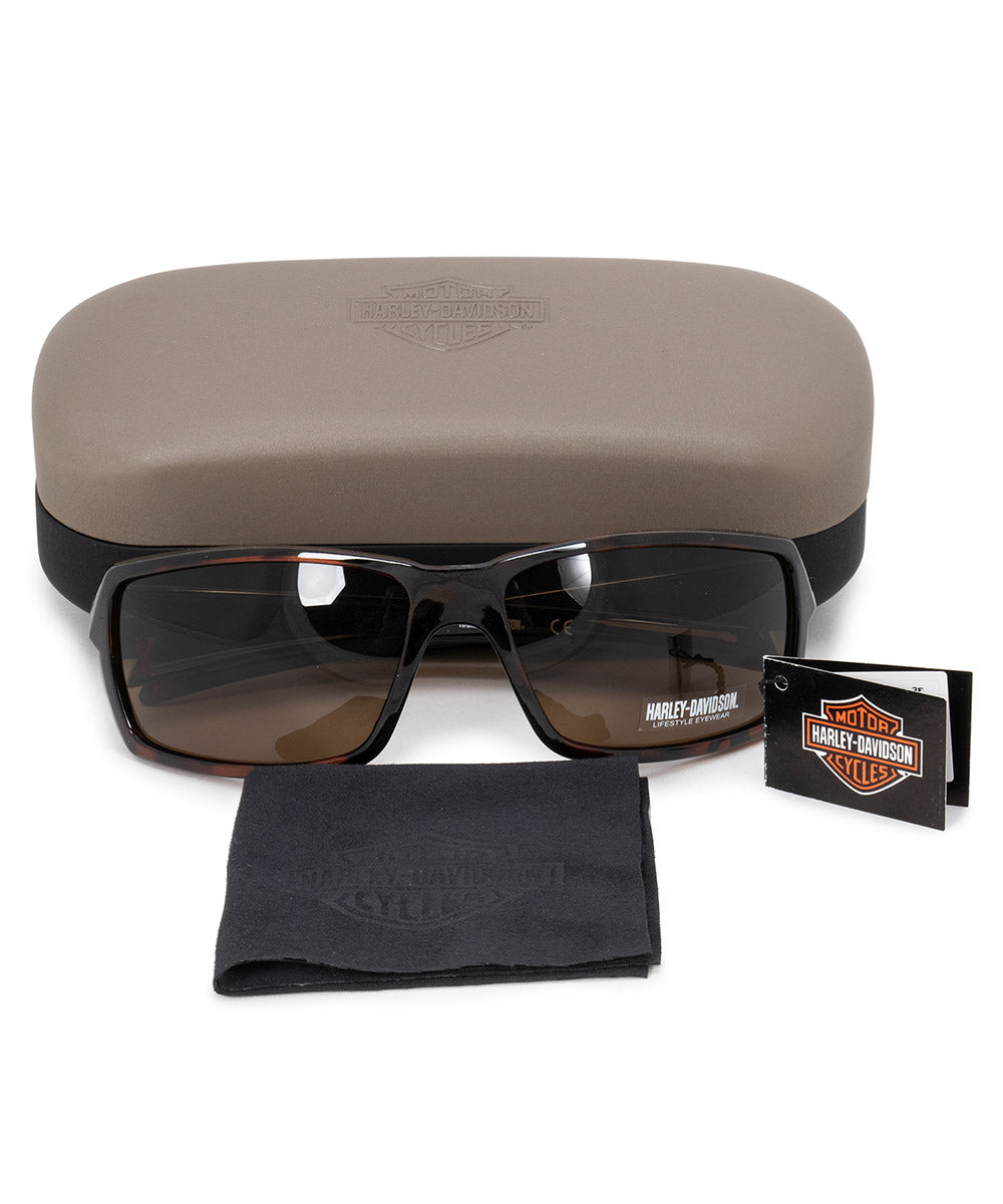 title:Harley Davidson Sport Sunglasses HDV0116 52E 63;color:Brown