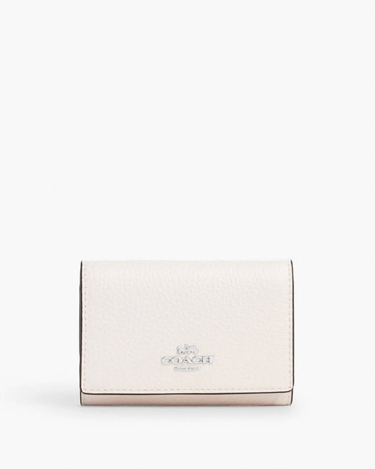 title:Coach Women's Micro Wallet;color:Chalk