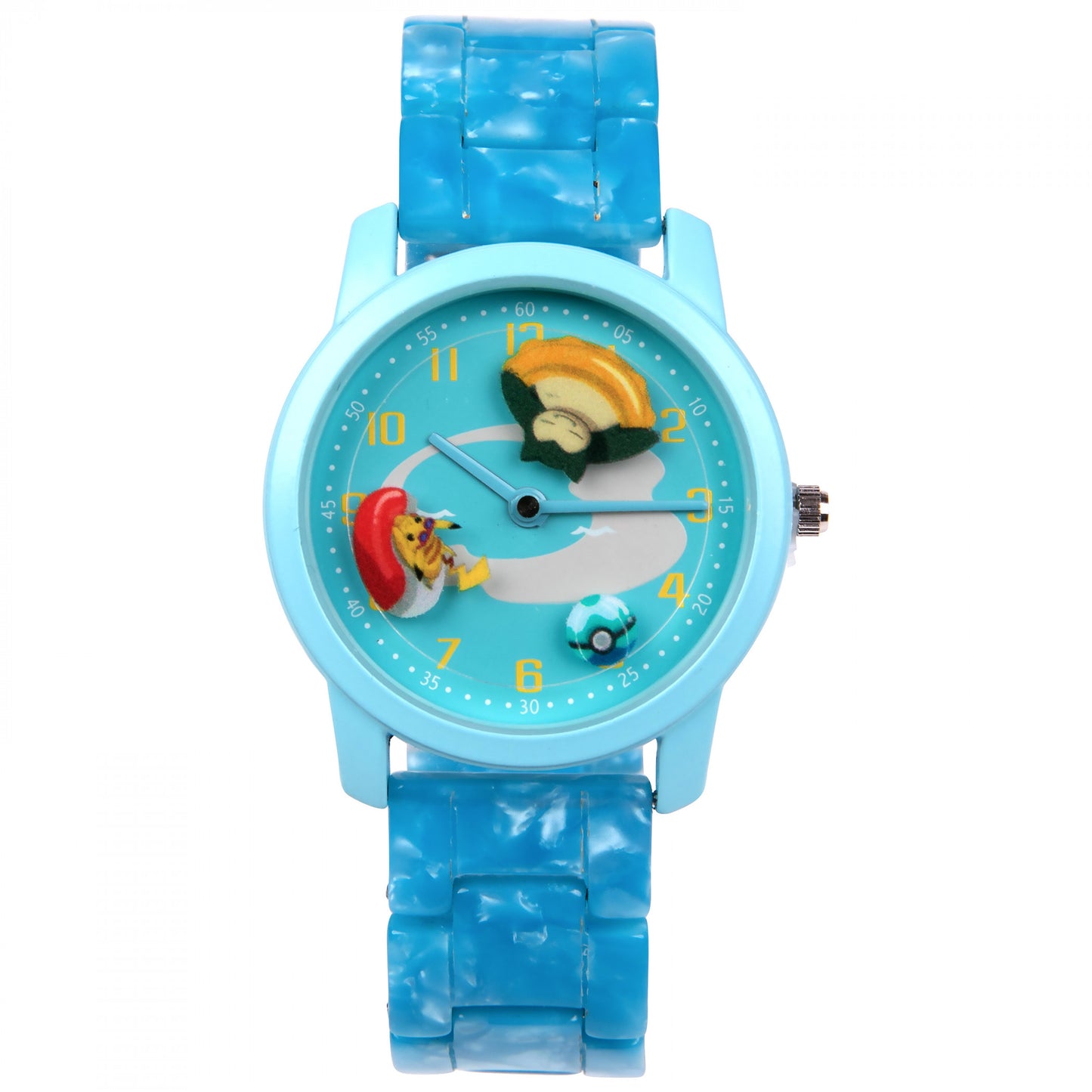 title:Pokemon Water Fun Time Watch with Rotating Watch Face;color:Blue