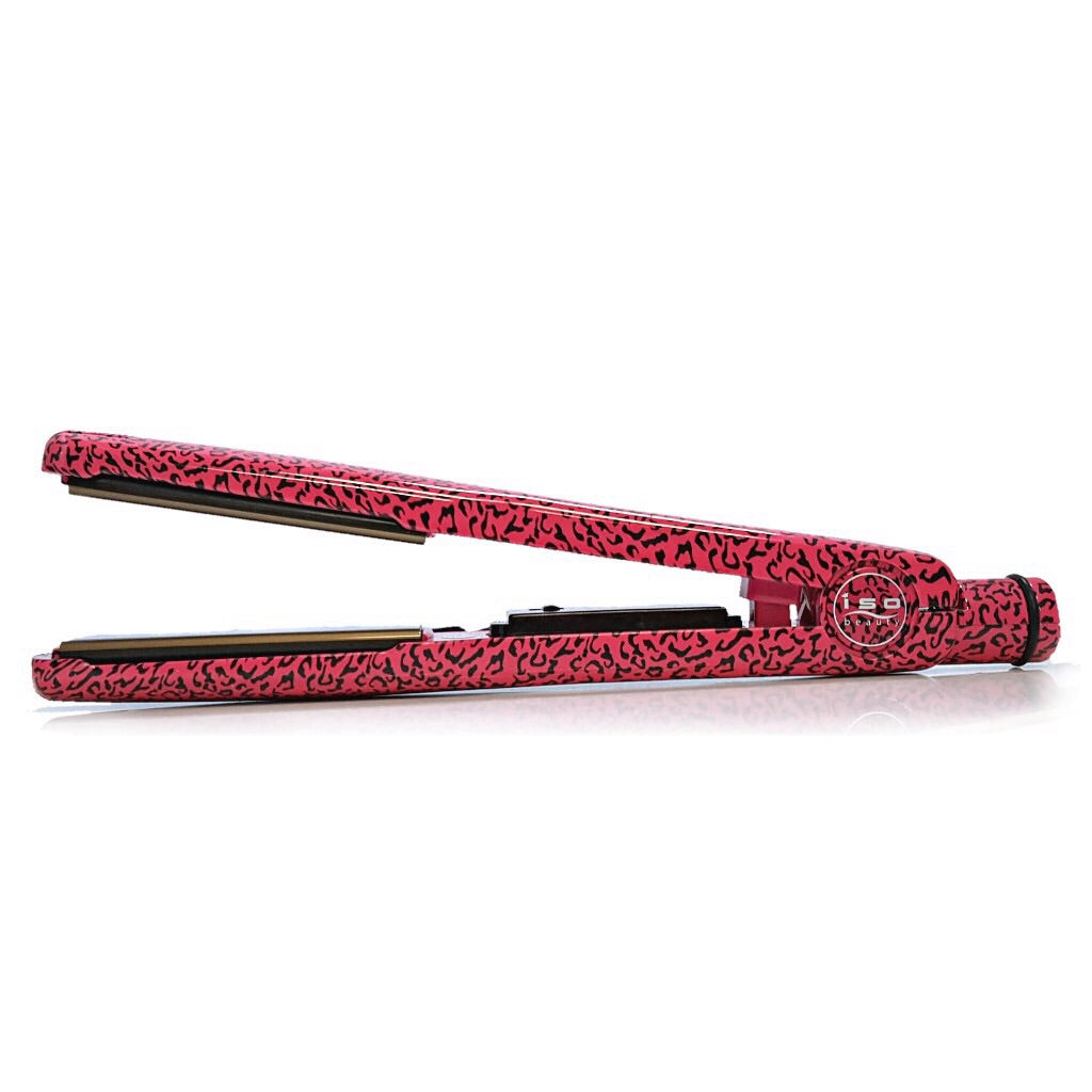 title:Omega Pink Leopard 1.5" Titanium | Flat Iron;color:not applicable