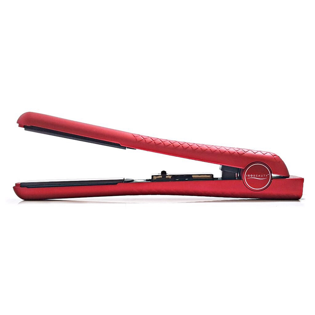 title:Metallic Red 1.25" w/Soft Touch | Flat Iron;color:not applicable