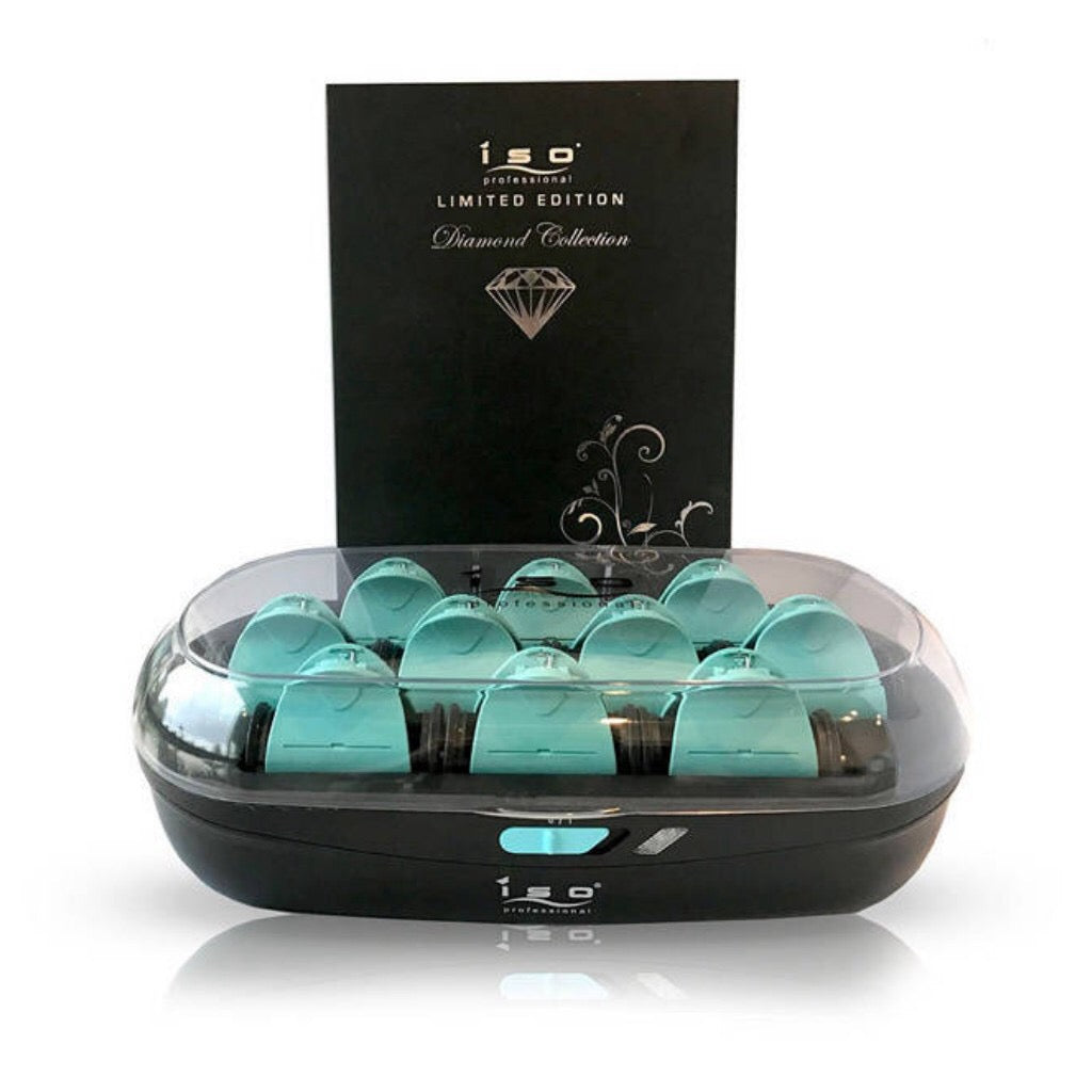 title:10pc Pearl Ceramic Hot Roller Set | Styler;color:not applicable