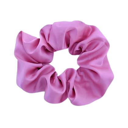 title:Satin Scrunchies, 5 Pack;color:Pastel