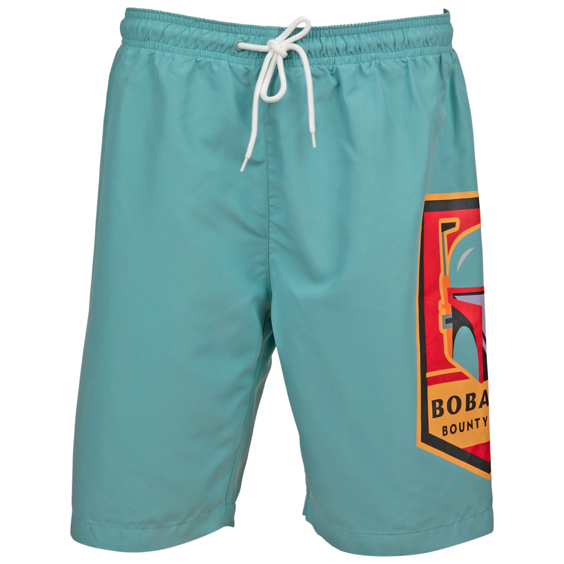 title:Star Wars Boba Fett Emblem Board Shorts;color:Multi-Color