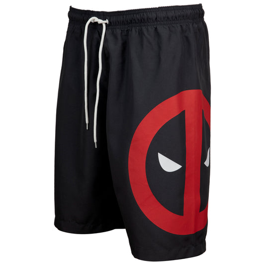 title:Marvel Comics Deadpool Symbol Board Shorts;color:Multi-Color