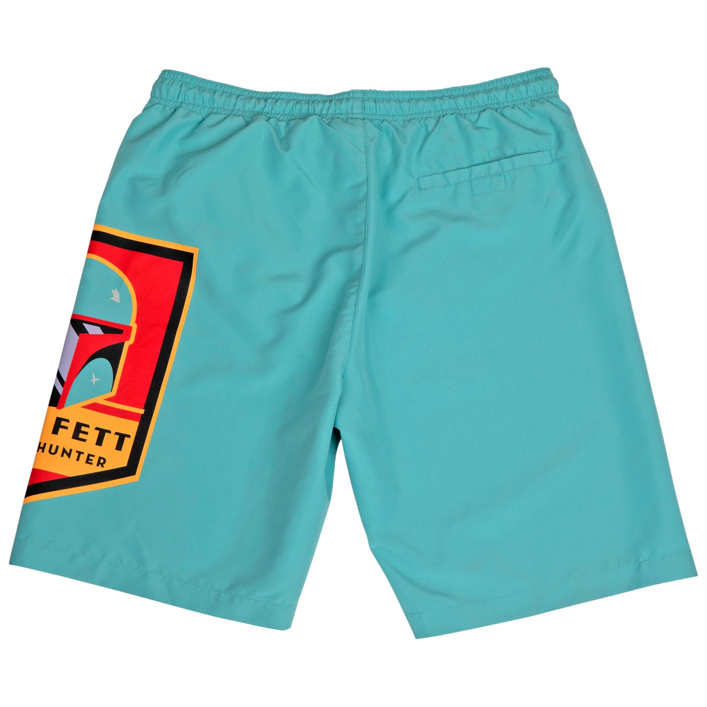 title:Star Wars Boba Fett Emblem Board Shorts;color:Multi-Color