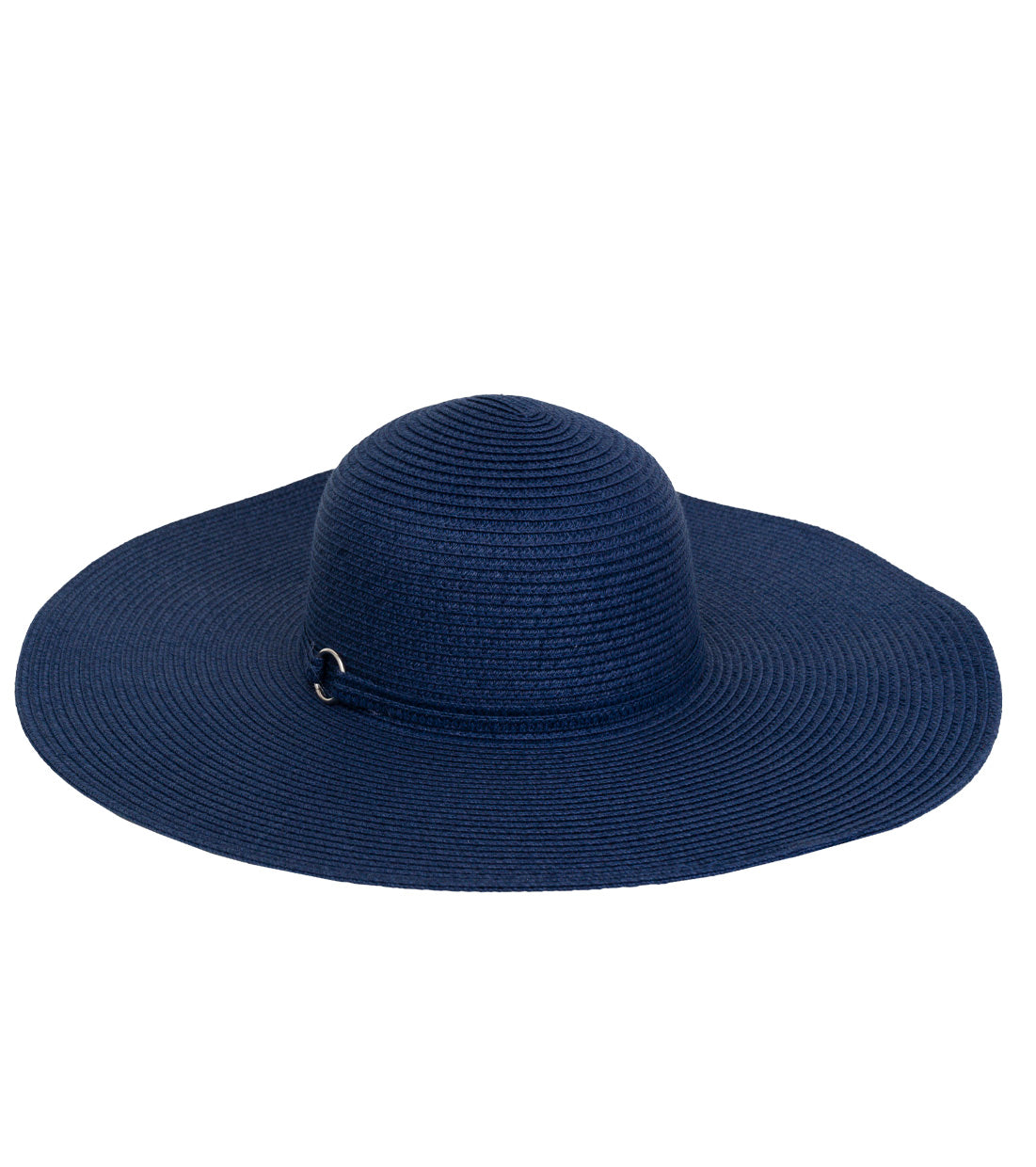 title:Jones New York Straw Hat 121S;color:NAVY