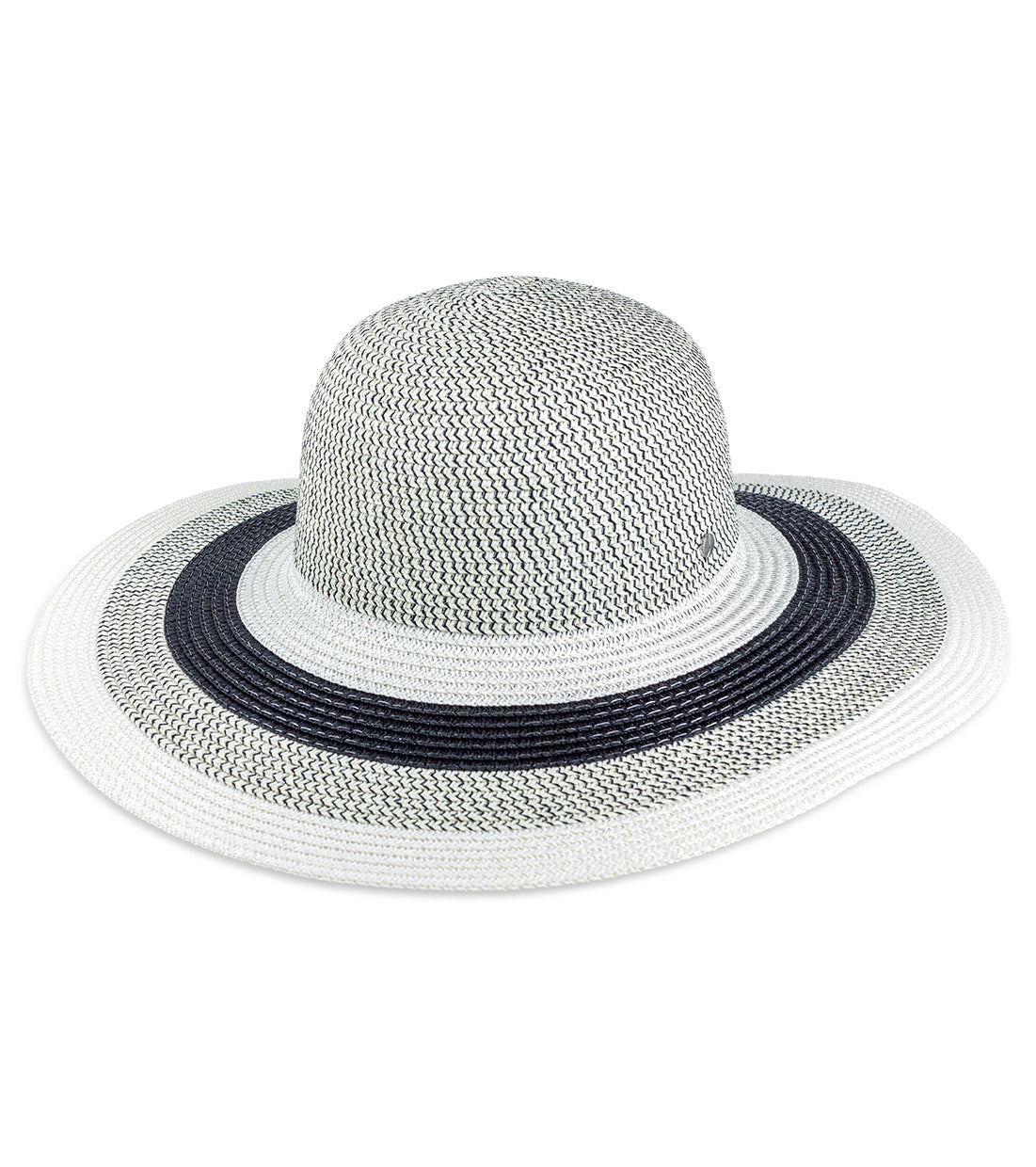 title:Jones New York Straw Hat 216S;color:BLACK