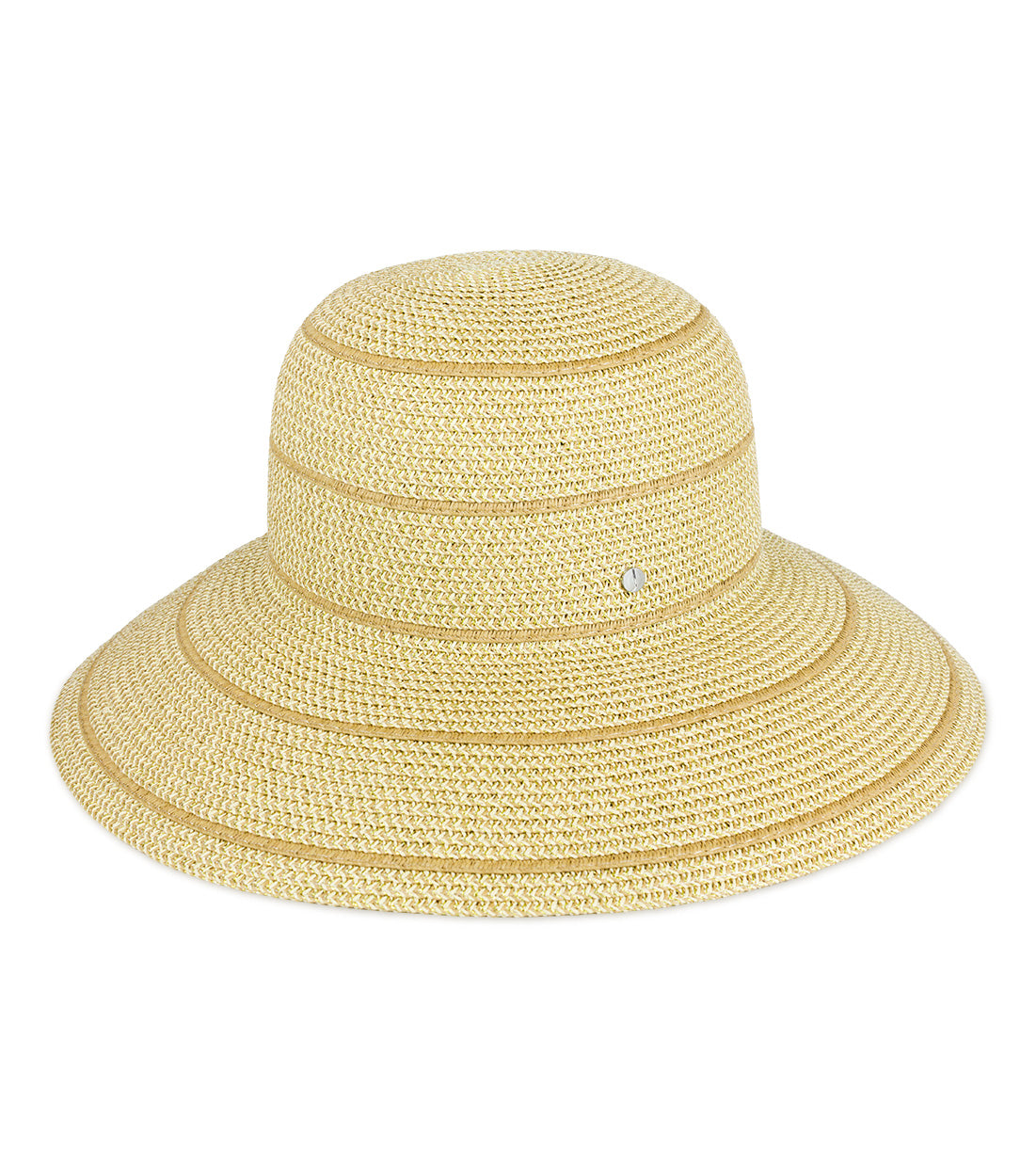 title:Jones New York Straw Hat 236S;color:NATURAL/TOAST