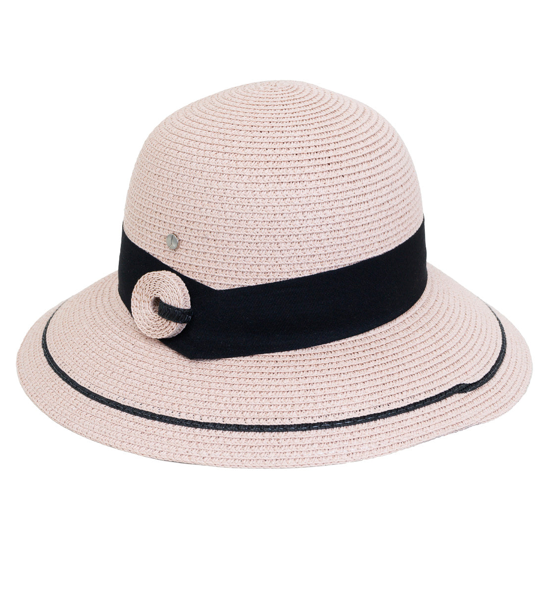 title:Jones New York Straw Hat 335S;color:BLUSH