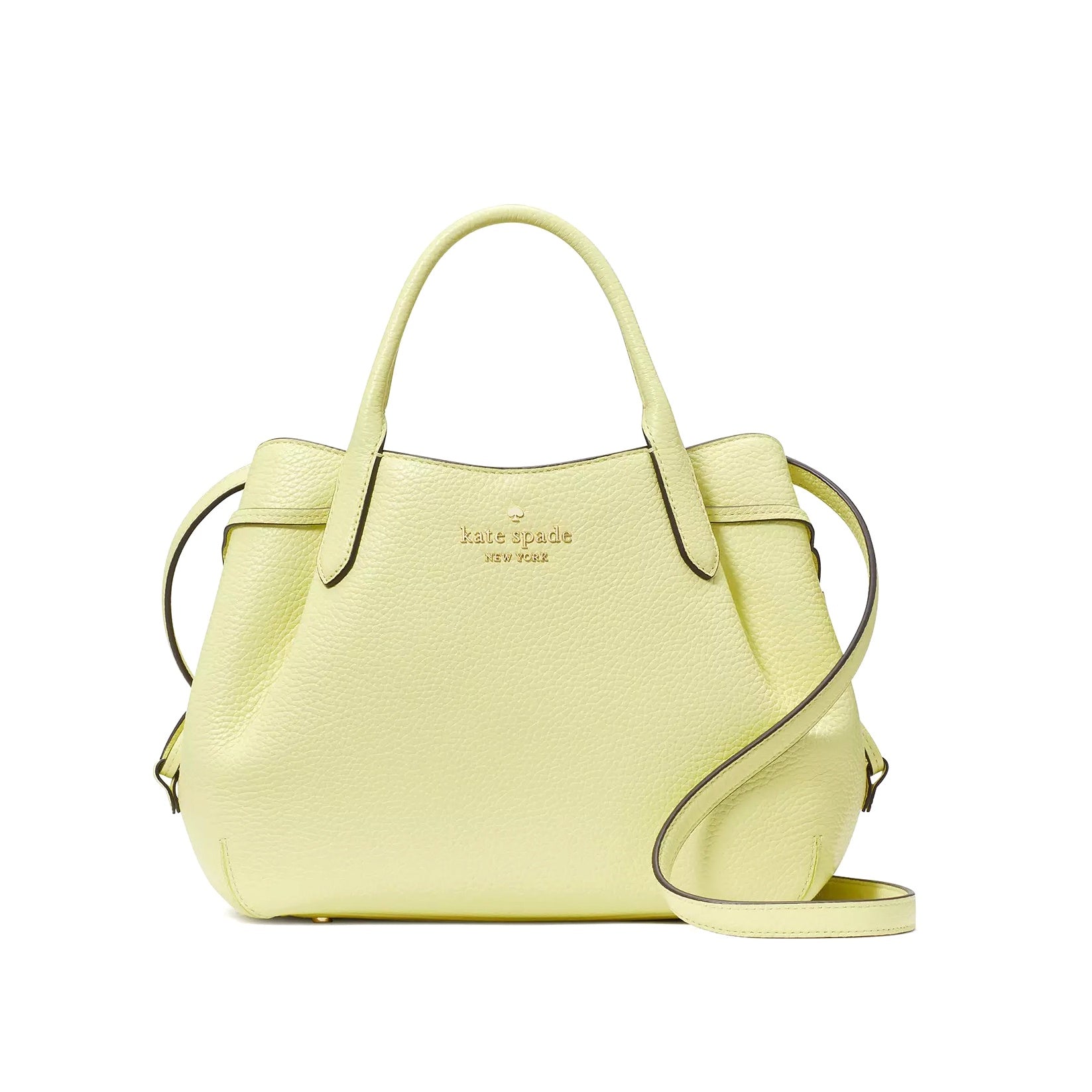 title:Kate Spade Women's Dumpling Small Satchel;color:Tennis Ball