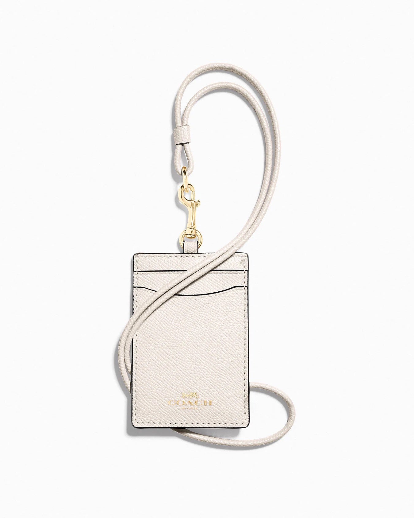 title:Coach Women's Id Lanyard;color:Chalk