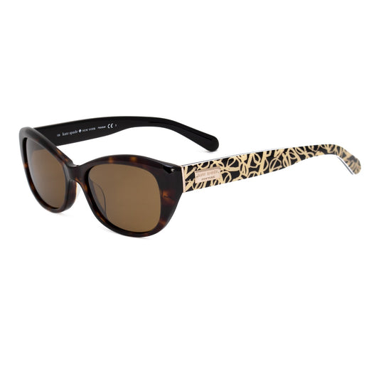 title:Kate Spade Cat Eye Sunglasses Keara P S 086 51;color:Brown